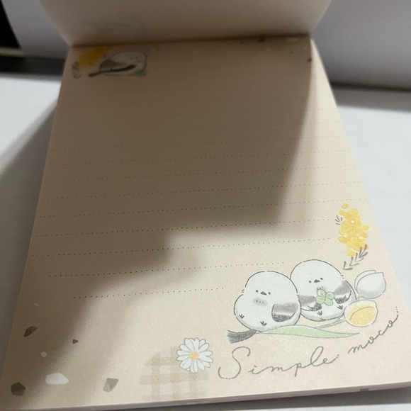 Enaga Long Tailed Bird Memo Pad from Japan - Picture 6 of 8